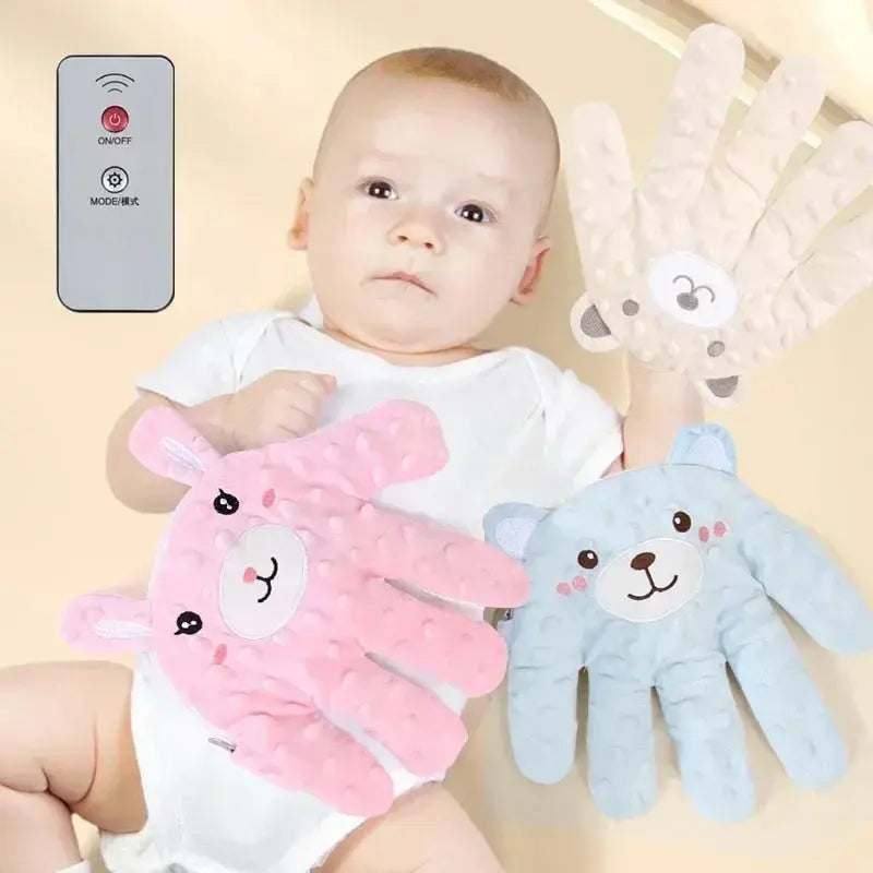 Baby Soothing Palm Sleep Pillow Newborn Electric Heated Remote Control Simulated Palm Slapping Sleep Pad Baby Care Accessories upscaleclicks