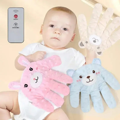 Baby Soothing Palm Sleep Pillow Newborn Electric Heated Remote Control Simulated Palm Slapping Sleep Pad Baby Care Accessories upscaleclicks