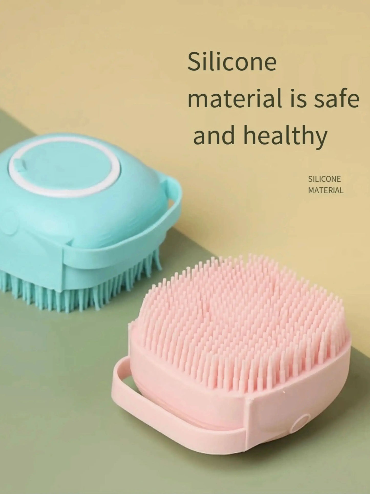Bathroom Puppy  Dog Cat Bath Washing Massage Gloves Brush Soft  Silicone Pet Accessories for Dogs Cats Tools Mascotas Products upscaleclicks