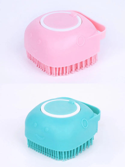 Bathroom Puppy  Dog Cat Bath Washing Massage Gloves Brush Soft  Silicone Pet Accessories for Dogs Cats Tools Mascotas Products upscaleclicks