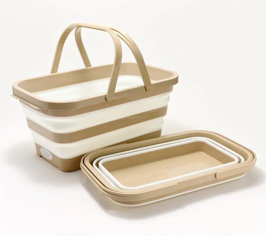 CAMPANELLI Set of 2 Multi-Purpose Collapsible Baskets