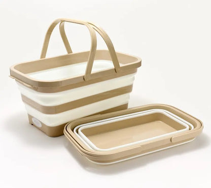CAMPANELLI Set of 2 Multi-Purpose Collapsible Baskets