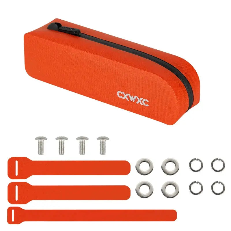 CXWXC Bike Top Tube Bag TPU Waterproof Cycling Front Bag Magnetic Lid Gravel Road Bike Top Frame Bag With Screws or Straps upscaleclicks