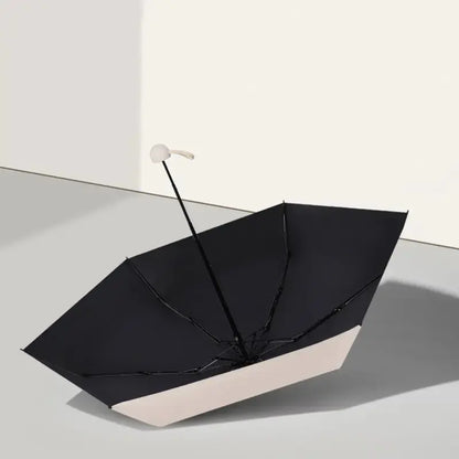 Capsule Umbrella Sunny and Rainy Dualuse Rainproof Wind-resistant Sun Protection Outdoor Traveling Portable Mini Umbrella upscaleclicks