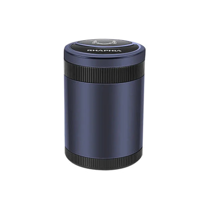 Car Ashtray Intelligent Automatic Induction Switching Multi-function Car Ashtray with Cover LED Blue Light Portable Cenicero Cup upscaleclicks