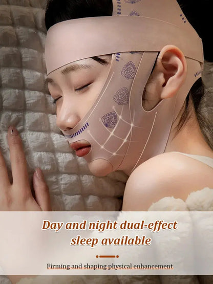 Chin Cheek Slimming Bandage V Shaper V Line Lifting Mask Face Lifting Anti Wrinkle Strap Band Sleeping Mask Beauty Health upscaleclicks