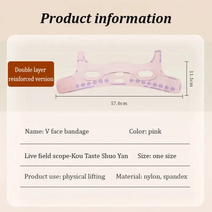 Chin Cheek Slimming Bandage V Shaper V Line Lifting Mask Face Lifting Anti Wrinkle Strap Band Sleeping Mask Beauty Health upscaleclicks