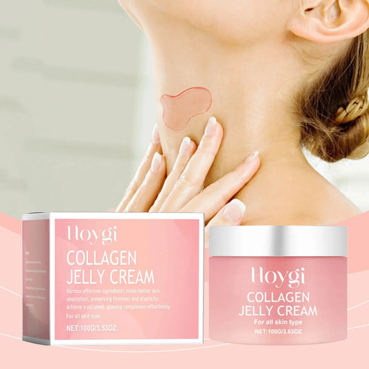 Collagen Jelly Face Cream Soft SPA Nourishing Moisturizing Shrinks Pores Remove Comedones Jelly Essences Beauty Korean Skin Care upscaleclicks