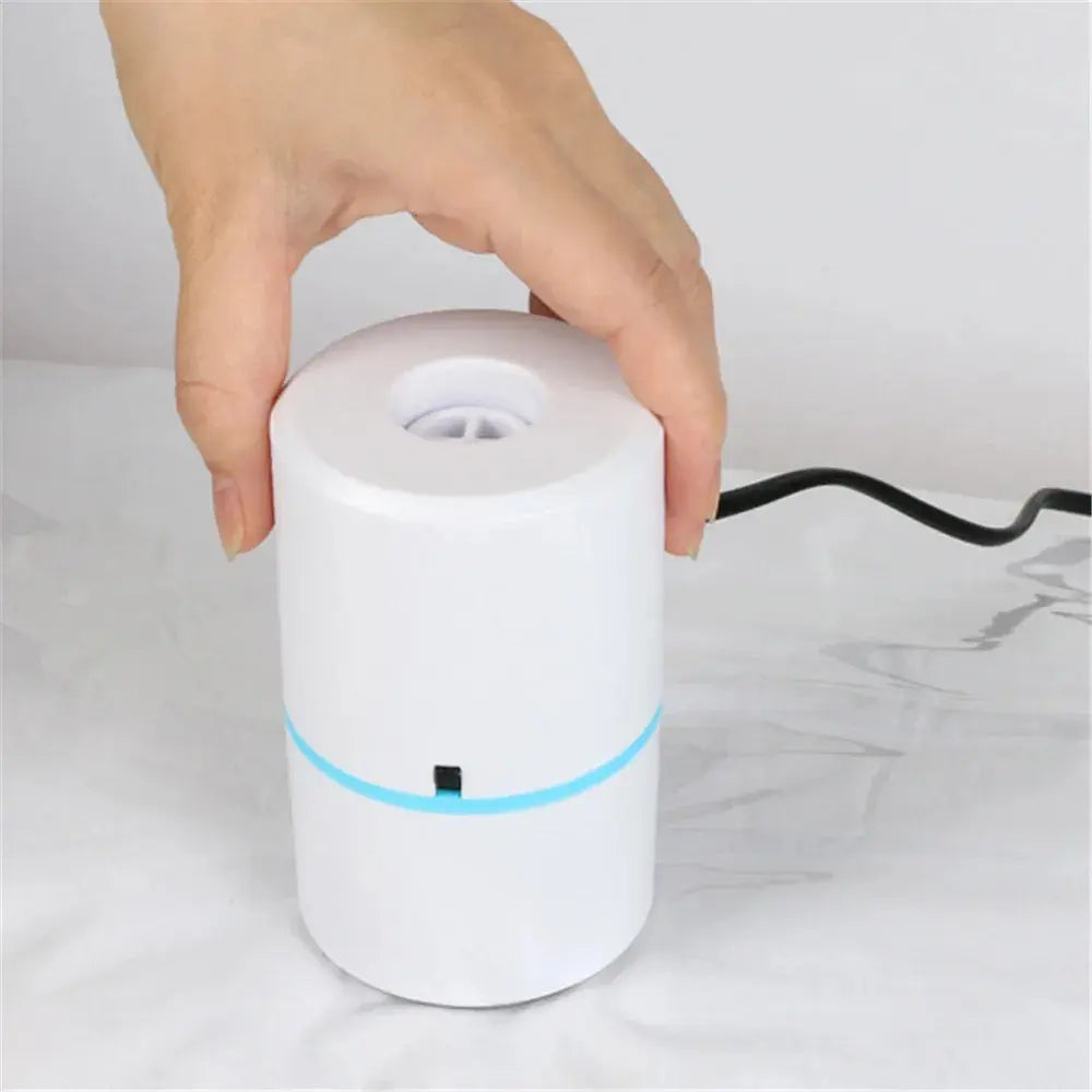 Compressed Bag Electric Pump Travel Vacuum Bag Pump Mini Vacuum Sealer Machine Space Saver for Clothes Food Organizer upscaleclicks