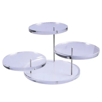 Cupcake Stand Acrylic Display Stand For jewelry Cake Dessert Rack Party Decor upscaleclicks
