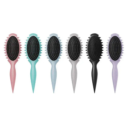 Curls Define Brush Boar Bristle Elliptic Detangling Hair Brush Tangled  Hair Comb Shaping Defining Curls Barber Styling Tools upscaleclicks