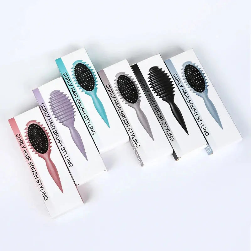 Curls Define Brush Boar Bristle Elliptic Detangling Hair Brush Tangled  Hair Comb Shaping Defining Curls Barber Styling Tools upscaleclicks