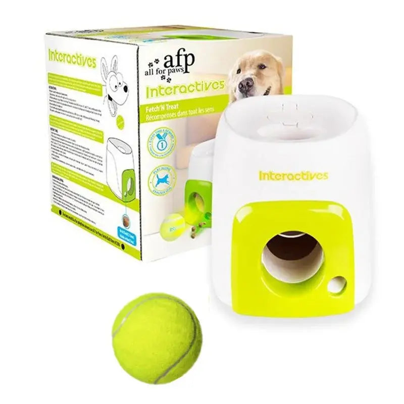 Dog Tennis Ball Launcher Dogs Chase Automatic Toys Food Reward Machine Smart Feeder Throwing Mmachine Pet Ball Thrower upscaleclicks