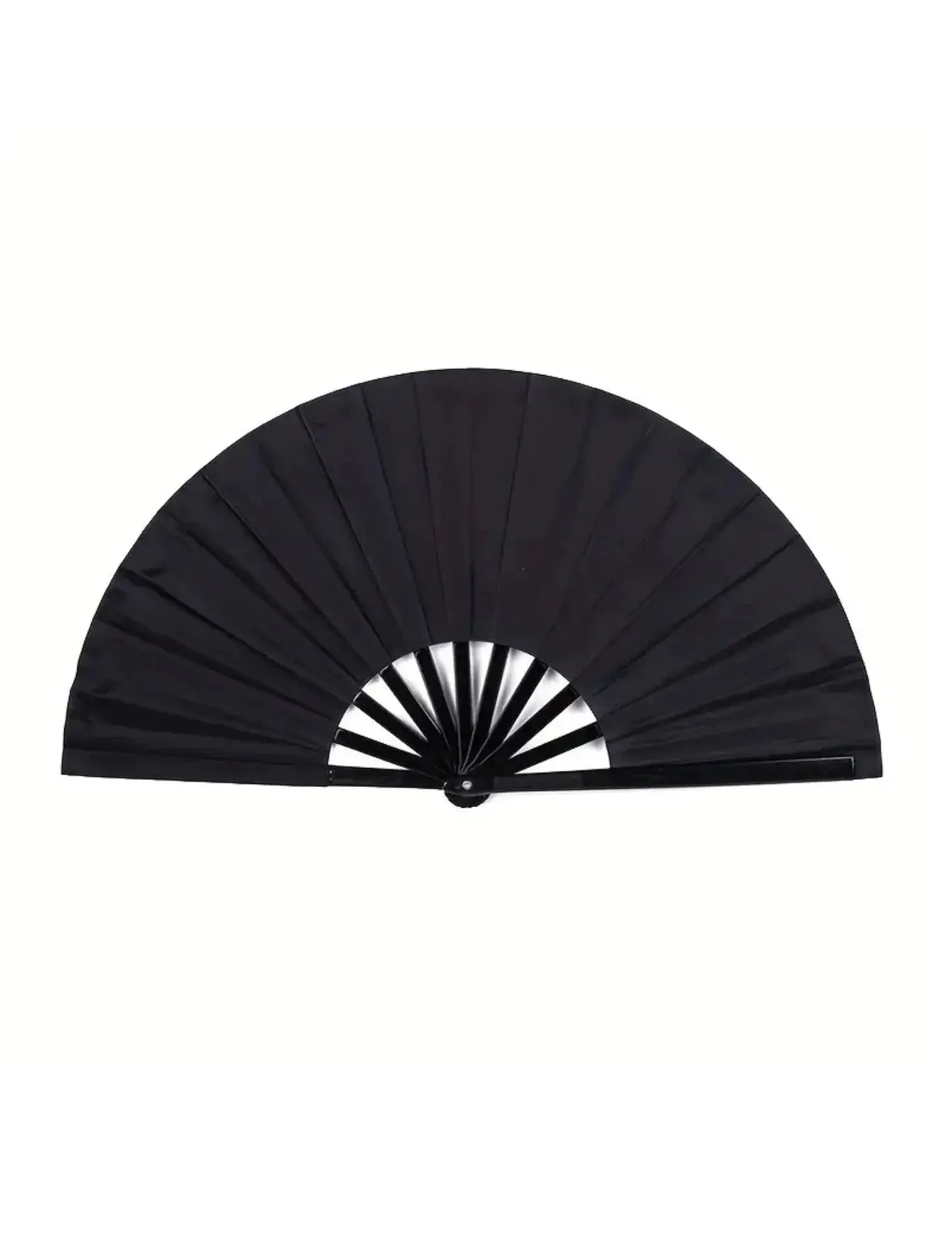 Double-Sided Plastic Kung Fu Folding Handhold Fan Lightweight Tai Chi Martial Arts Prop Classic Chinese Cultural Accessory upscaleclicks