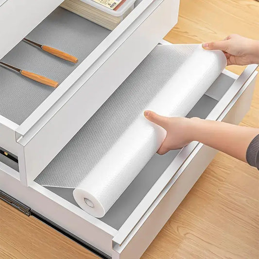 EVA Cabinet Mat Cabinet Liner Reusable Drawer Liners Non-slip Refrigerator Mat Fridge Waterproof Moisture-proof Drawer Mat upscaleclicks