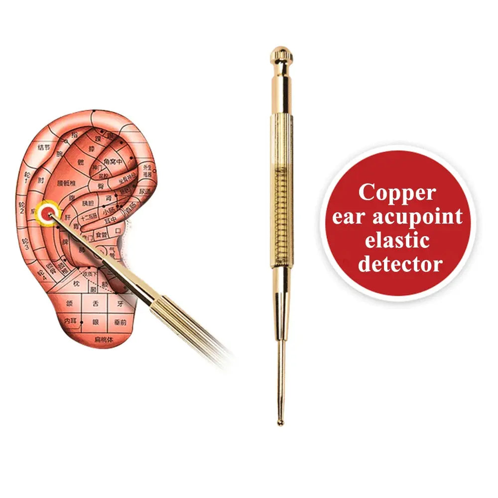 Ears Press Stick Massager Elastic Acupuncture Points Needle Acupoint Magnet Therapy Detector Pen Diagnosis Tool upscaleclicks