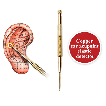 Ears Press Stick Massager Elastic Acupuncture Points Needle Acupoint Magnet Therapy Detector Pen Diagnosis Tool upscaleclicks