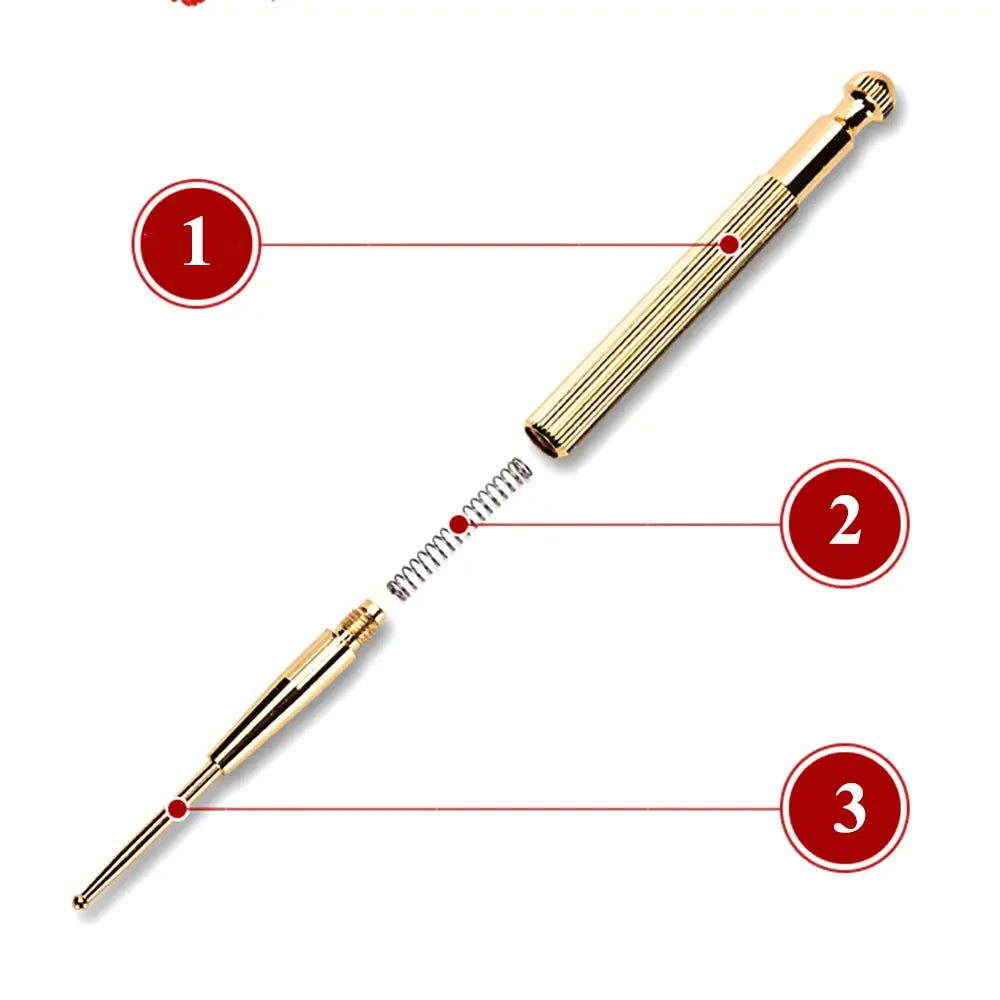 Ears Press Stick Massager Elastic Acupuncture Points Needle Acupoint Magnet Therapy Detector Pen Diagnosis Tool upscaleclicks