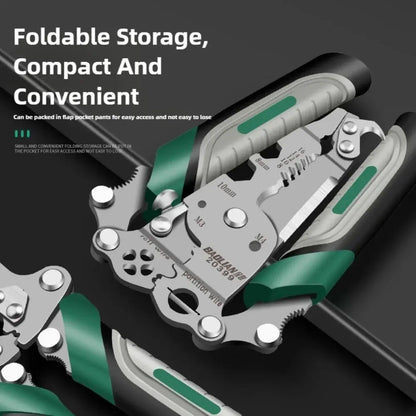 Electrician Wire Crimper Peeler Pliers Cables Stripping multifunctional Press Plier Terminal Crimping Gross Side Cutting Tool upscaleclicks