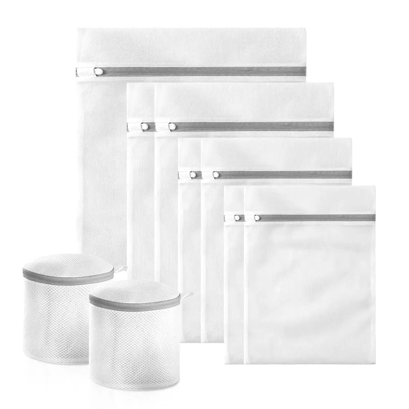 Fine Net Laundry Bag Clothing Care Washing Machines Dirty Laundry Basket Travel Shoes Mesh Bags Woman Bra Clothes Organizer upscaleclicks