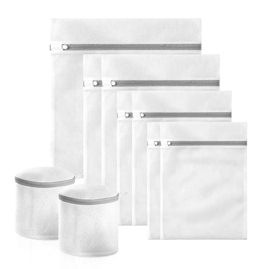 Fine Net Laundry Bag Clothing Care Washing Machines Dirty Laundry Basket Travel Shoes Mesh Bags Woman Bra Clothes Organizer upscaleclicks