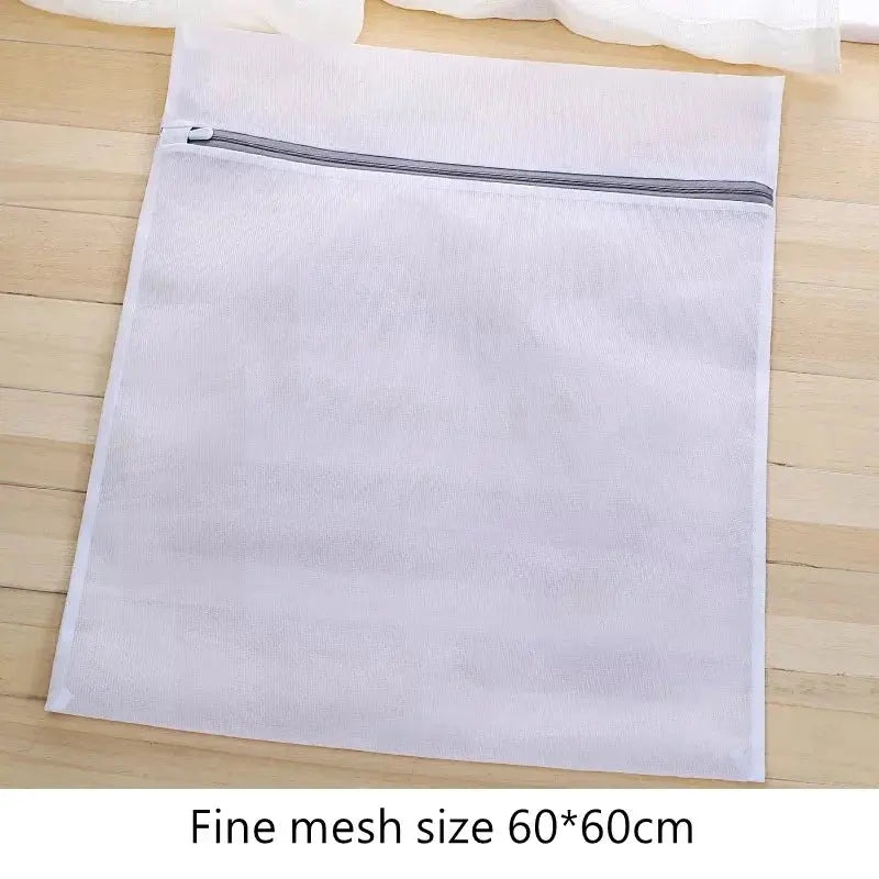 Fine Net Laundry Bag Clothing Care Washing Machines Dirty Laundry Basket Travel Shoes Mesh Bags Woman Bra Clothes Organizer upscaleclicks