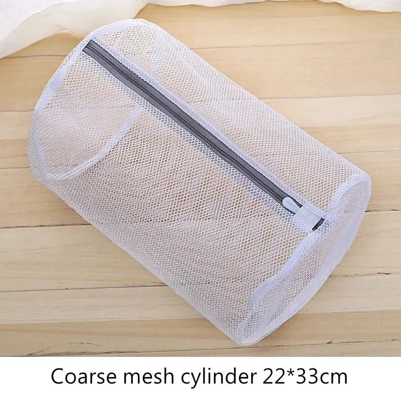 Fine Net Laundry Bag Clothing Care Washing Machines Dirty Laundry Basket Travel Shoes Mesh Bags Woman Bra Clothes Organizer upscaleclicks