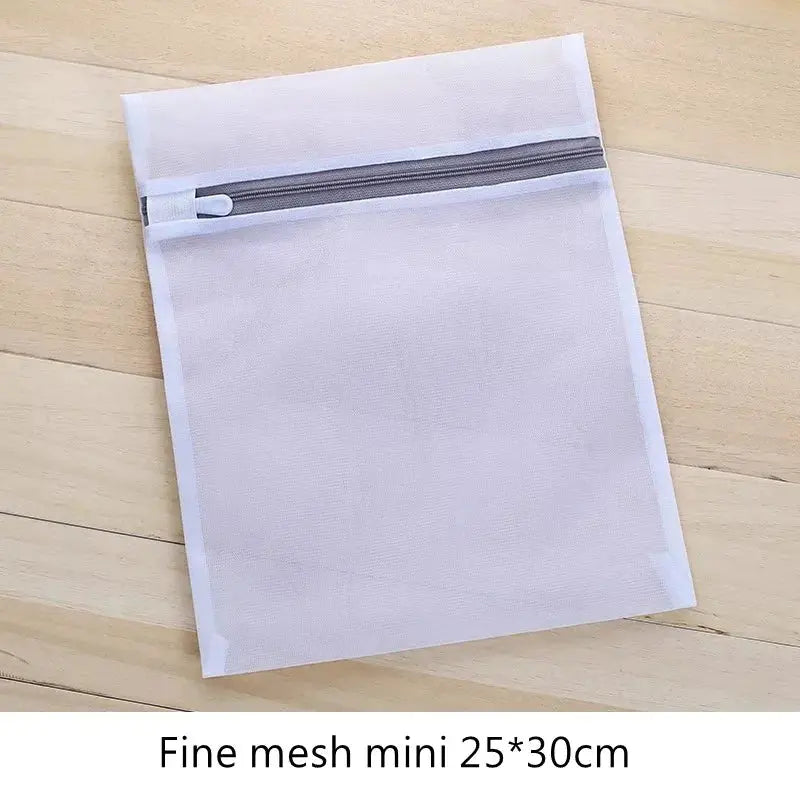 Fine Net Laundry Bag Clothing Care Washing Machines Dirty Laundry Basket Travel Shoes Mesh Bags Woman Bra Clothes Organizer upscaleclicks