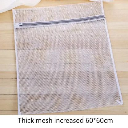 Fine Net Laundry Bag Clothing Care Washing Machines Dirty Laundry Basket Travel Shoes Mesh Bags Woman Bra Clothes Organizer upscaleclicks
