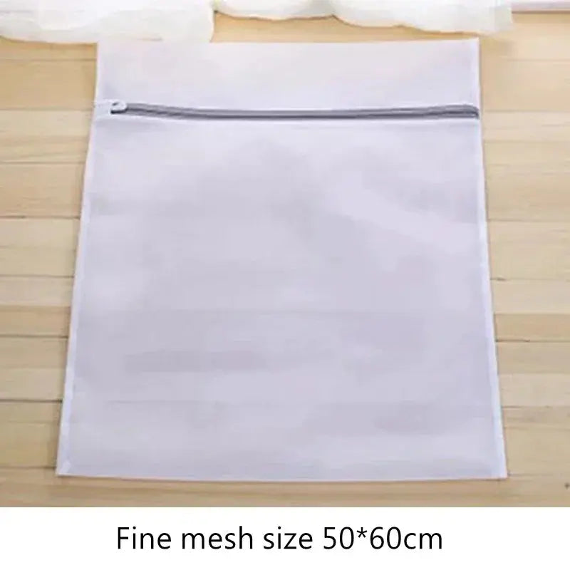 Fine Net Laundry Bag Clothing Care Washing Machines Dirty Laundry Basket Travel Shoes Mesh Bags Woman Bra Clothes Organizer upscaleclicks