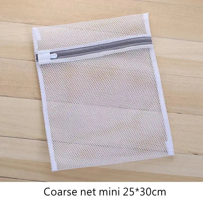 Fine Net Laundry Bag Clothing Care Washing Machines Dirty Laundry Basket Travel Shoes Mesh Bags Woman Bra Clothes Organizer upscaleclicks