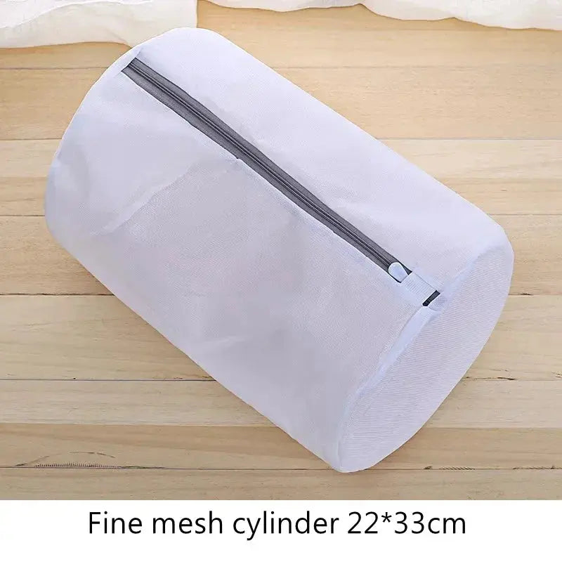 Fine Net Laundry Bag Clothing Care Washing Machines Dirty Laundry Basket Travel Shoes Mesh Bags Woman Bra Clothes Organizer upscaleclicks