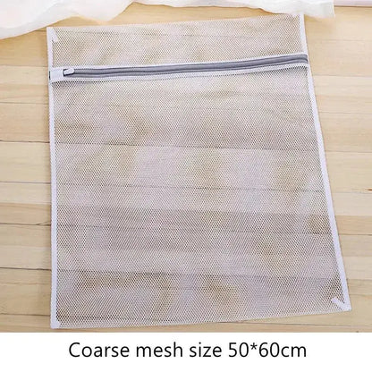 Fine Net Laundry Bag Clothing Care Washing Machines Dirty Laundry Basket Travel Shoes Mesh Bags Woman Bra Clothes Organizer upscaleclicks