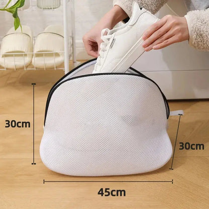 Fine Net Laundry Bag Clothing Care Washing Machines Dirty Laundry Basket Travel Shoes Mesh Bags Woman Bra Clothes Organizer upscaleclicks