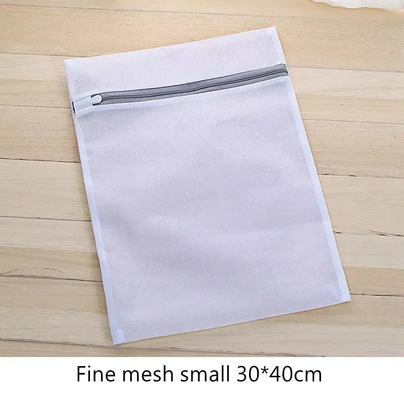 Fine Net Laundry Bag Clothing Care Washing Machines Dirty Laundry Basket Travel Shoes Mesh Bags Woman Bra Clothes Organizer upscaleclicks