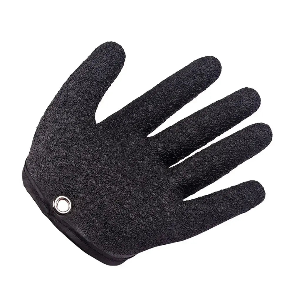 Fishing Gloves Anti-Slip Protect Hand from Puncture Scrapes Fisherman Professional Catch Fish Latex Hunting Gloves Left/Right upscaleclicks