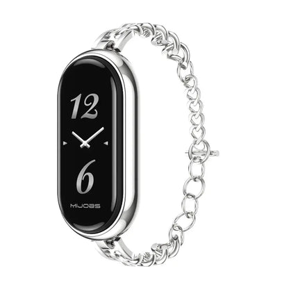 For Mi Band 9 Strap Chain for Xiaomi Smart Band 8 Bracelet Girls Women Watch Band Strap Mi band 7 6 5 4 3 Wristband Mi8 Correa upscaleclicks