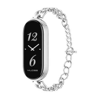 For Mi Band 9 Strap Chain for Xiaomi Smart Band 8 Bracelet Girls Women Watch Band Strap Mi band 7 6 5 4 3 Wristband Mi8 Correa upscaleclicks