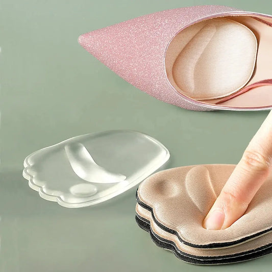Forefoot Insert Cushion Pads for Women Shoes Anti slip Silicone Foot Pain Relief Pads for High Heels Sandals Gel Shoe Insoles upscaleclicks