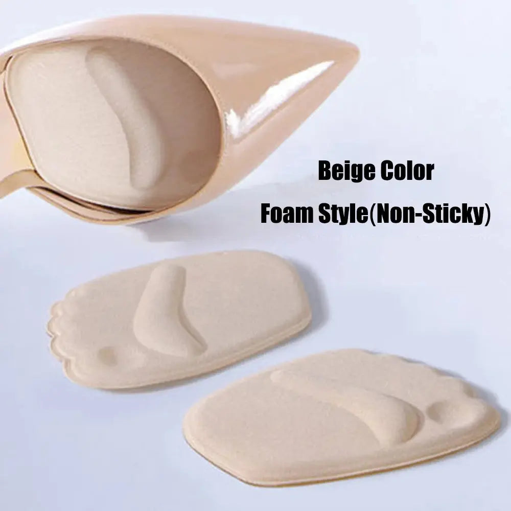 Forefoot Insert Cushion Pads for Women Shoes Anti slip Silicone Foot Pain Relief Pads for High Heels Sandals Gel Shoe Insoles upscaleclicks