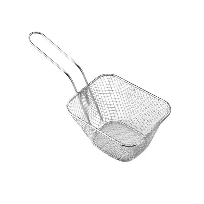French Fries Basket Snack Bucket Chip Fried Chicken Storage Basket Food Frying Basket Oil Strainer Creative Tableware Container upscaleclicks