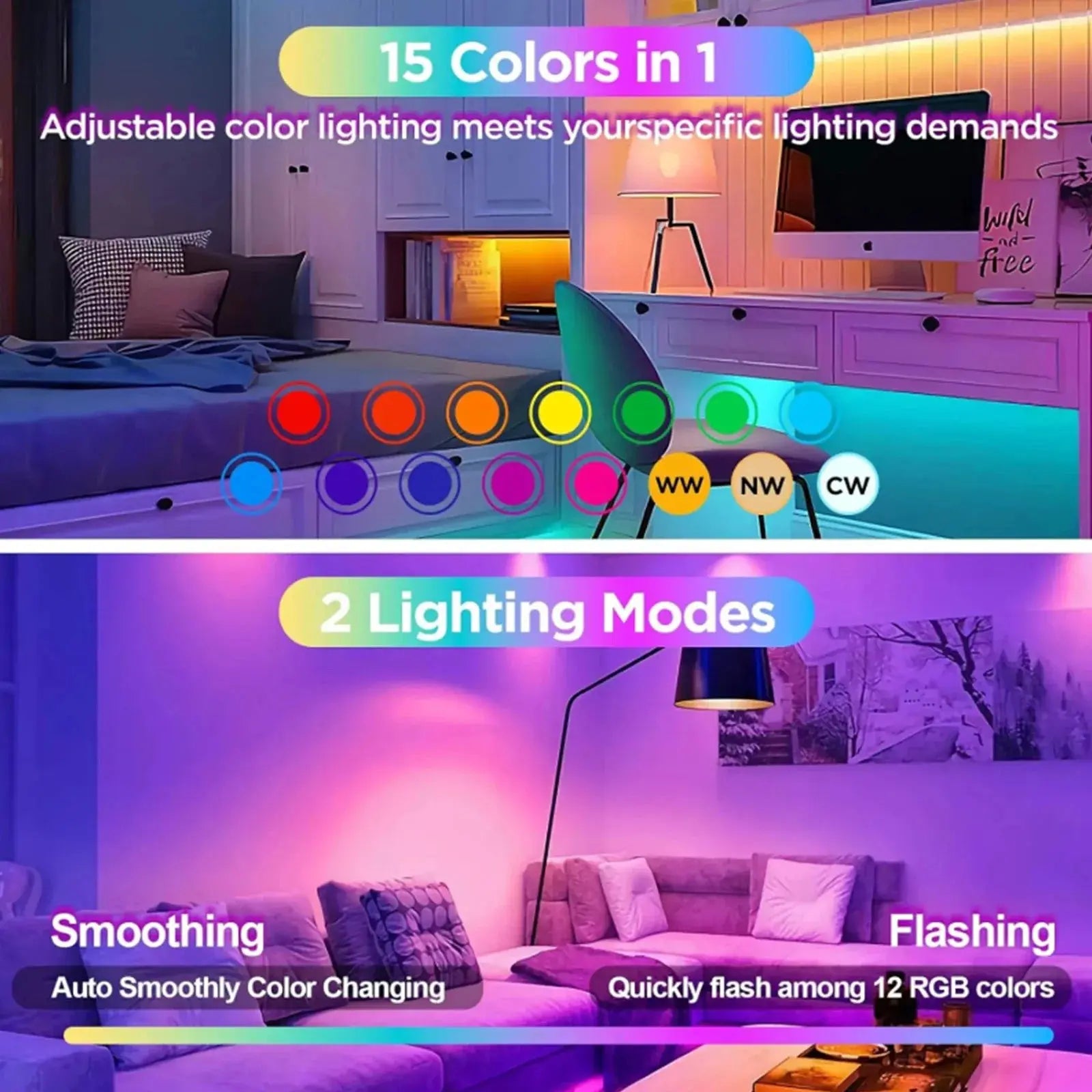 HPH Rechargeable Light Bulbs Remote Control Battery Operated Light Bulb with Timer, Dimmable, 3 Color Temperatures upscaleclicks