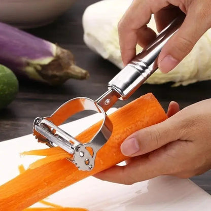 High Quality Stainless Steel Potato Cucumber Carrot Grater Julienne Peeler Vegetables Fruit Peeler Vegetable Slicer upscaleclicks