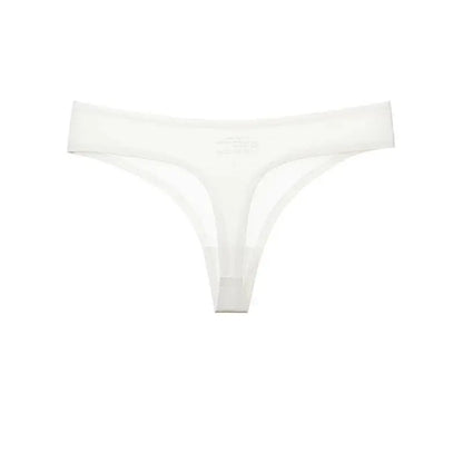Ice Silk Leopard Women Panties Sexy G String Thong Seamless Underwear T Back Candy Color Girls Briefs Underpants Plus Size M-XXL upscaleclicks
