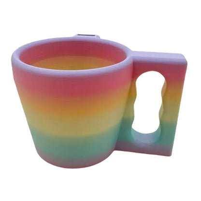 Insulated Cup Holder Reusable Ice Cream Sleeve Plastic with Handle Spoon Holder for Ice Cream Yogurt Frozen Desserts upscaleclicks