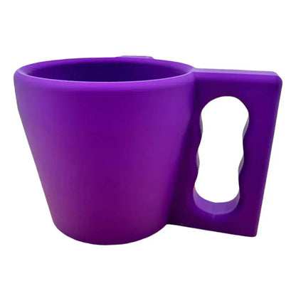 Insulated Cup Holder Reusable Ice Cream Sleeve Plastic with Handle Spoon Holder for Ice Cream Yogurt Frozen Desserts upscaleclicks
