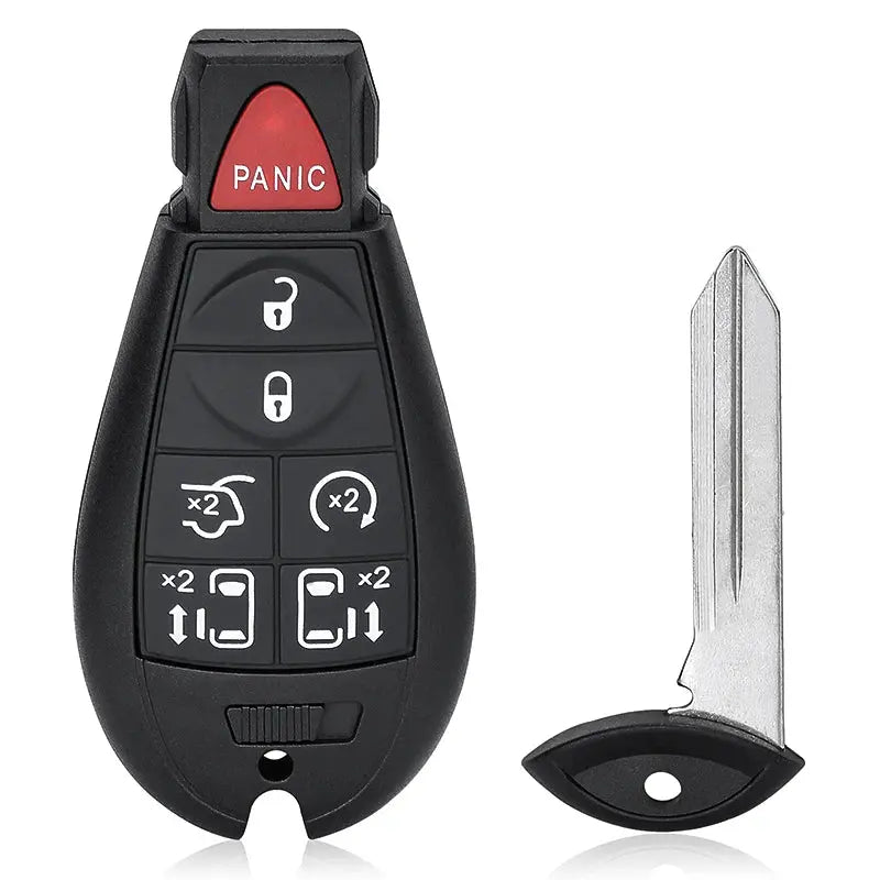 KEYECU 433MHz ID46 Chip M3N5WY783X / IYZ-C01C Replacement Remote Key Fobik Fob for Chrysler Jeep Dodge Ram Trunk 2008-2014 upscaleclicks