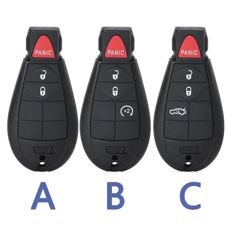 KEYECU 433MHz ID46 Chip M3N5WY783X / IYZ-C01C Replacement Remote Key Fobik Fob for Chrysler Jeep Dodge Ram Trunk 2008-2014 upscaleclicks