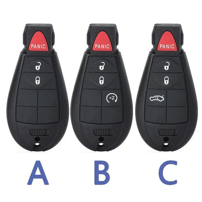 KEYECU 433MHz ID46 Chip M3N5WY783X / IYZ-C01C Replacement Remote Key Fobik Fob for Chrysler Jeep Dodge Ram Trunk 2008-2014 upscaleclicks