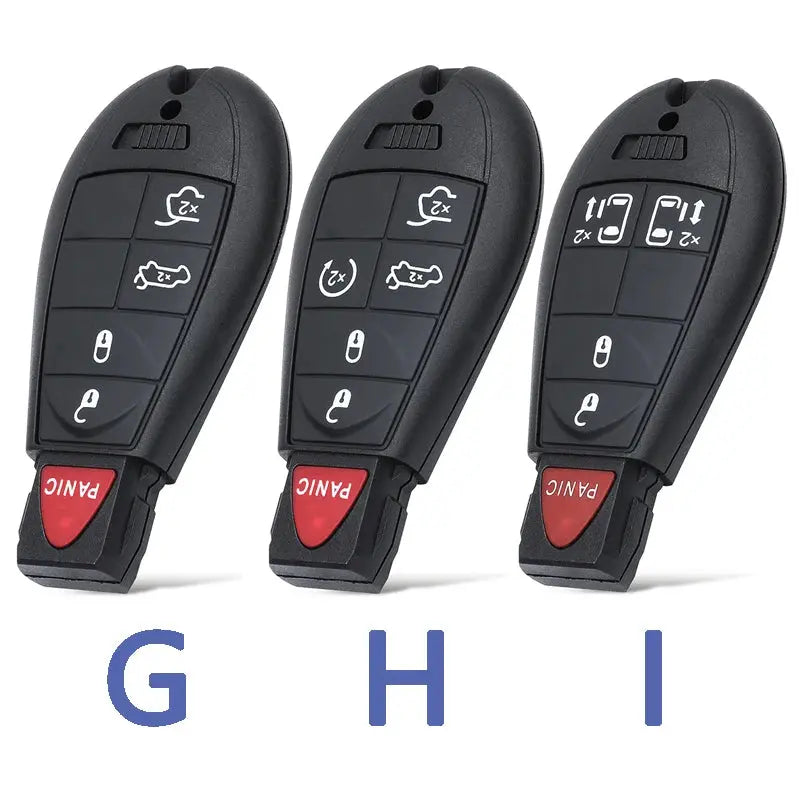 KEYECU 433MHz ID46 Chip M3N5WY783X / IYZ-C01C Replacement Remote Key Fobik Fob for Chrysler Jeep Dodge Ram Trunk 2008-2014 upscaleclicks